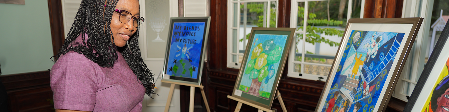 Ministry of the People ushers in Child Abuse Prevention Month with an Art Exhibition and Prize Giving event