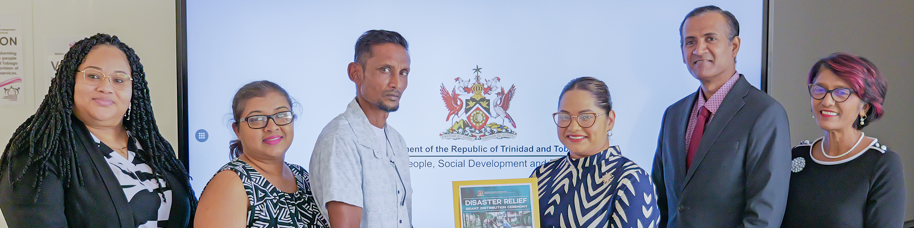 Fire-Affected Family receives Disaster Relief Assistance through the NSDP