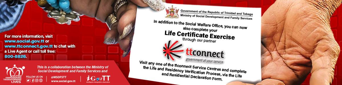 Complete your Life Certificate Exercise through our Partner ttconnect