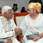 Minister Mohit Celebrates Centenarian Reverend Henry St. Clair