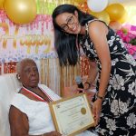 Ministry of the People, Social Development and Family Services Celebrates Centenarian Sylvanie Romney