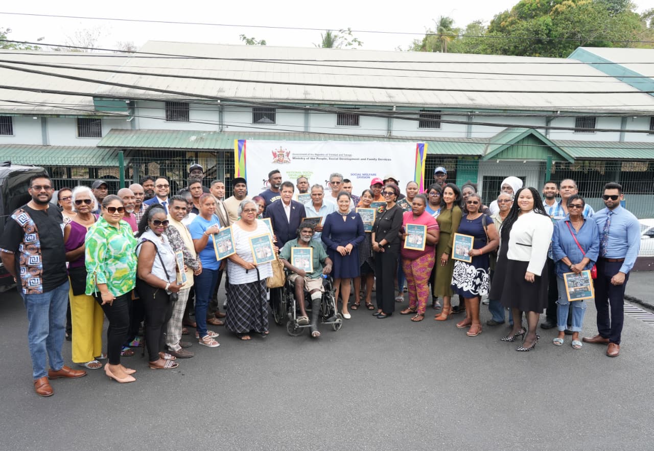 Distribution of Gramts to Residents in the Siparia and Penal/Debe Regions