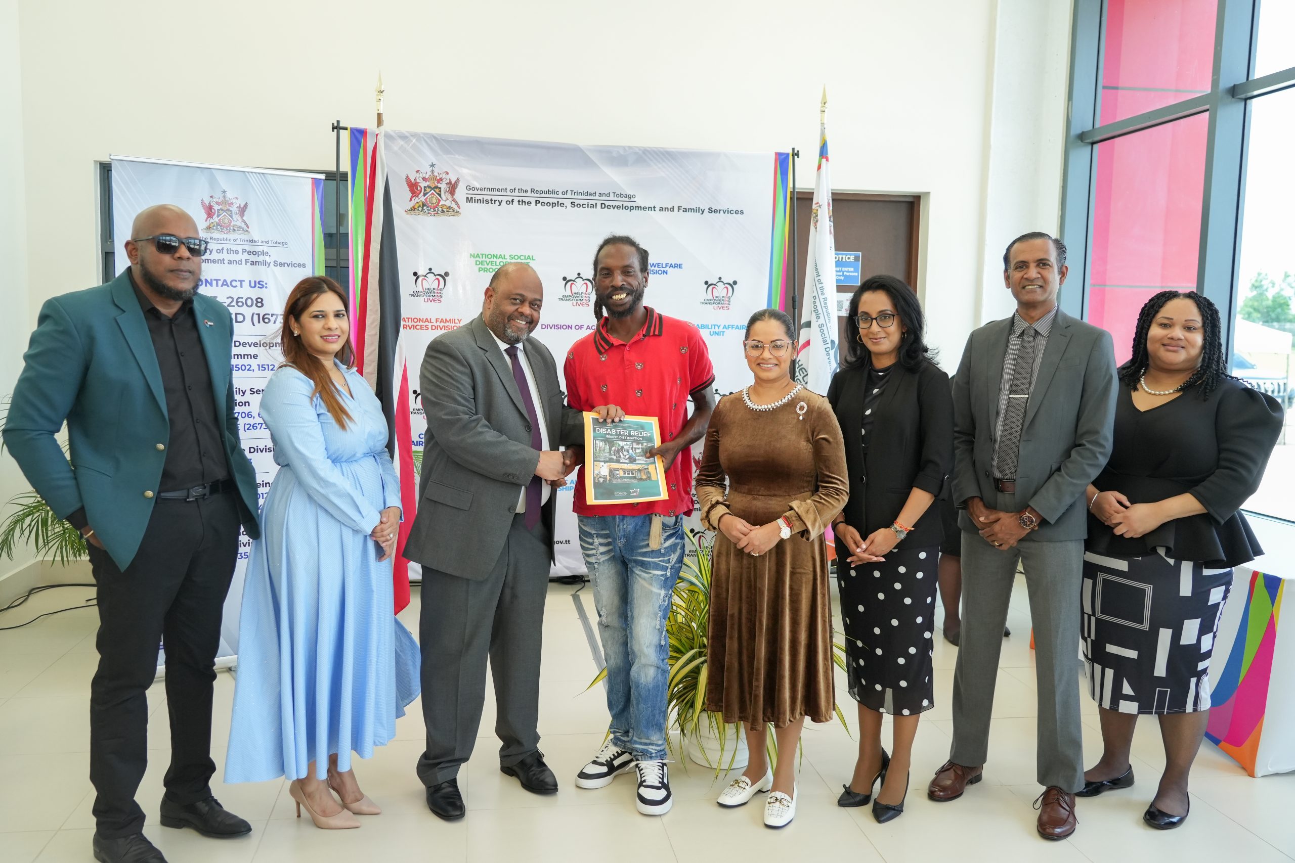 Ministry of the People Delivers More Than TT$651,000  in Disaster Relief and Home Repair Grants to Sangre Grande Families
