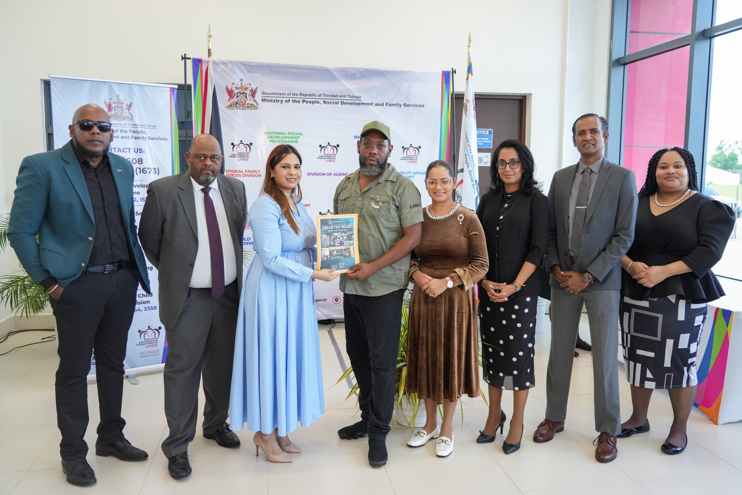 Ministry of the People Delivers More Than TT$651,000  in Disaster Relief and Home Repair Grants to Sangre Grande Families