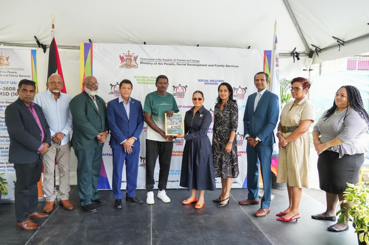 Ministry of the People Delivers Disaster Relief and Home Repair Grants to residents in the Penal/Debe and Siparia Regions