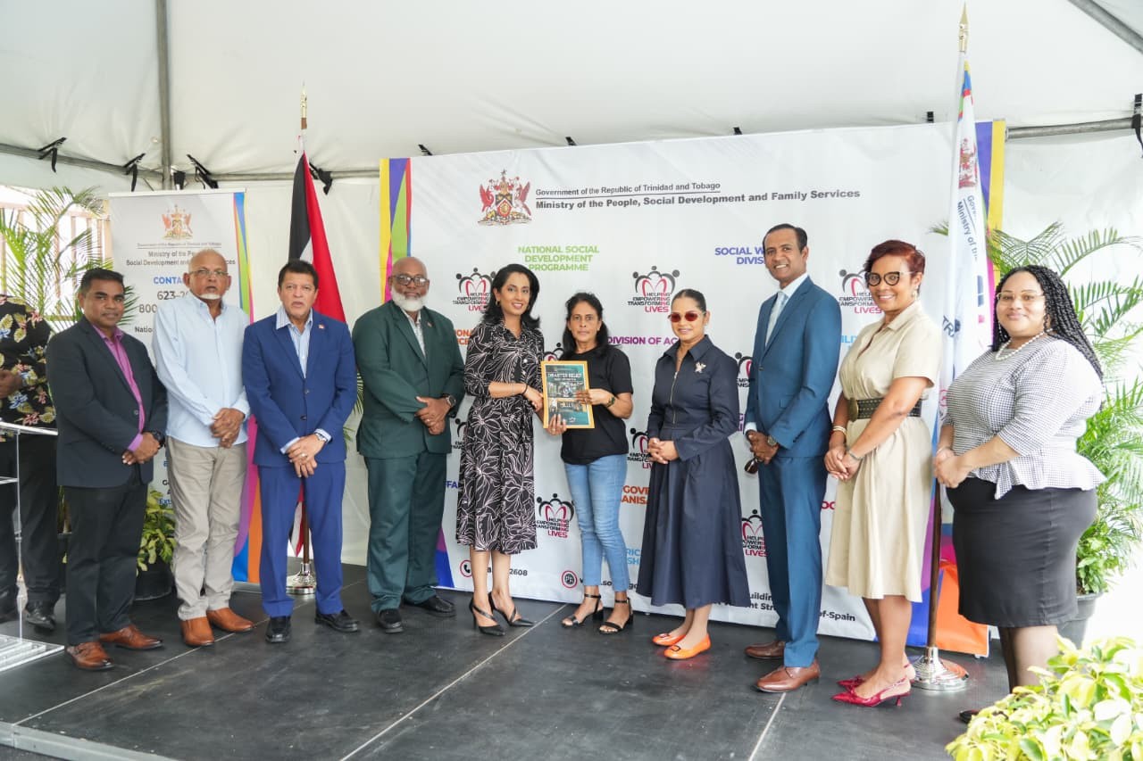 Ministry of the People Delivers Disaster Relief and Home Repair Grants to residents in the Penal/Debe and Siparia Regions