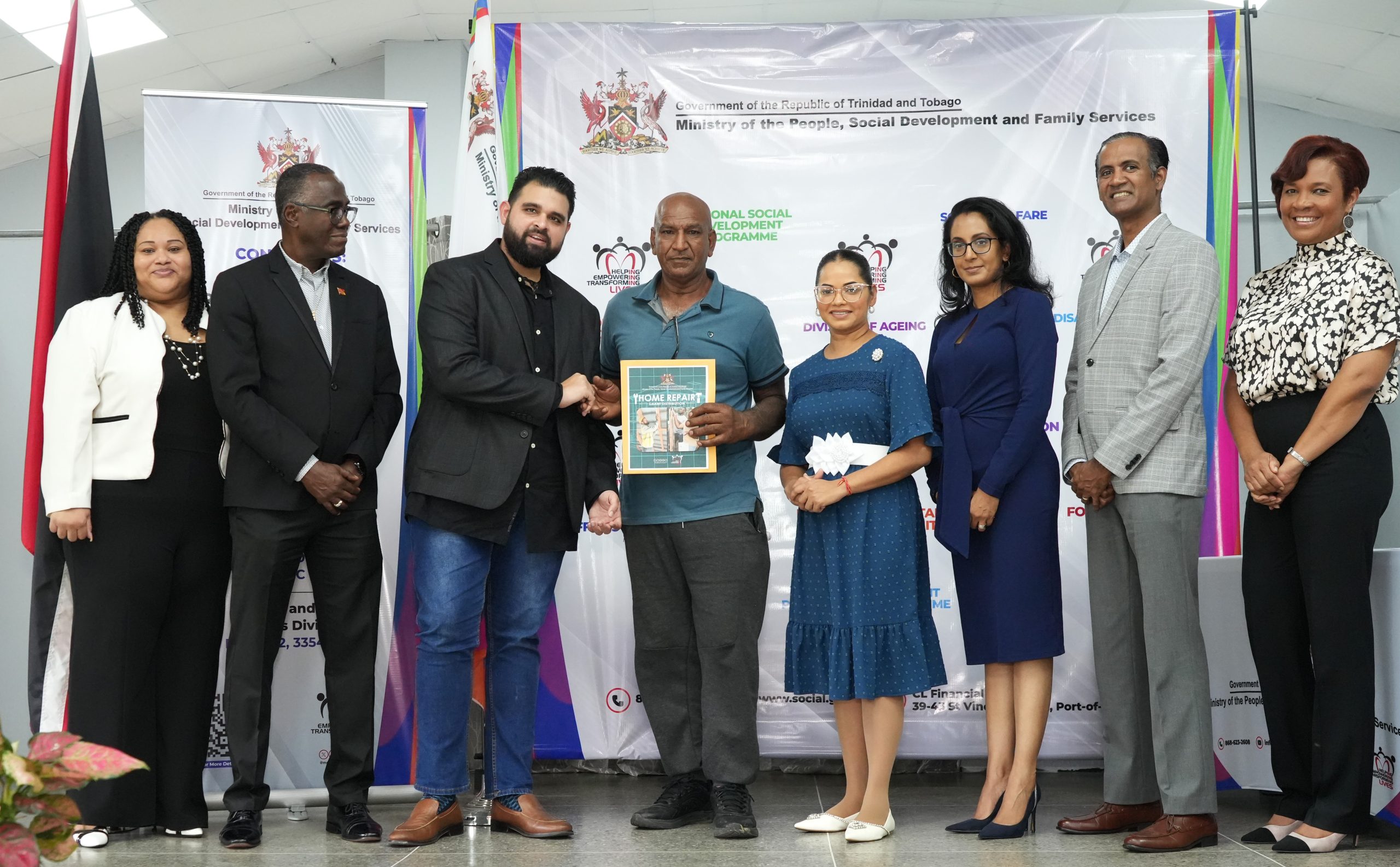 Ministry of the People Marks 37th Disaster Relief and Home Repair Grant Distribution Ceremony in Mayaro/Rio Claro Region