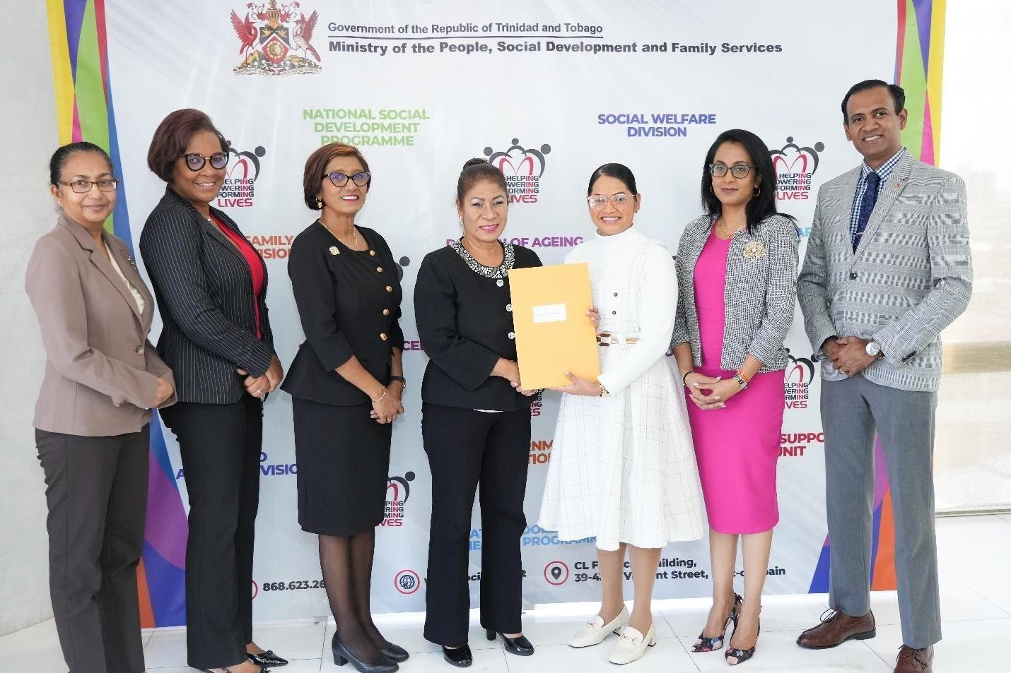 MPSDFS Welcomes Newly Appointed Board of Management for the Children’s Authority of Trinidad and Tobago