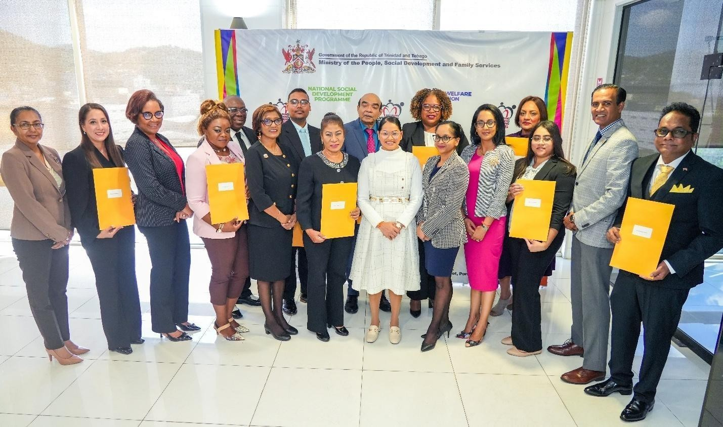MPSDFS Welcomes Newly Appointed Board of Management for the Children’s Authority of Trinidad and Tobago
